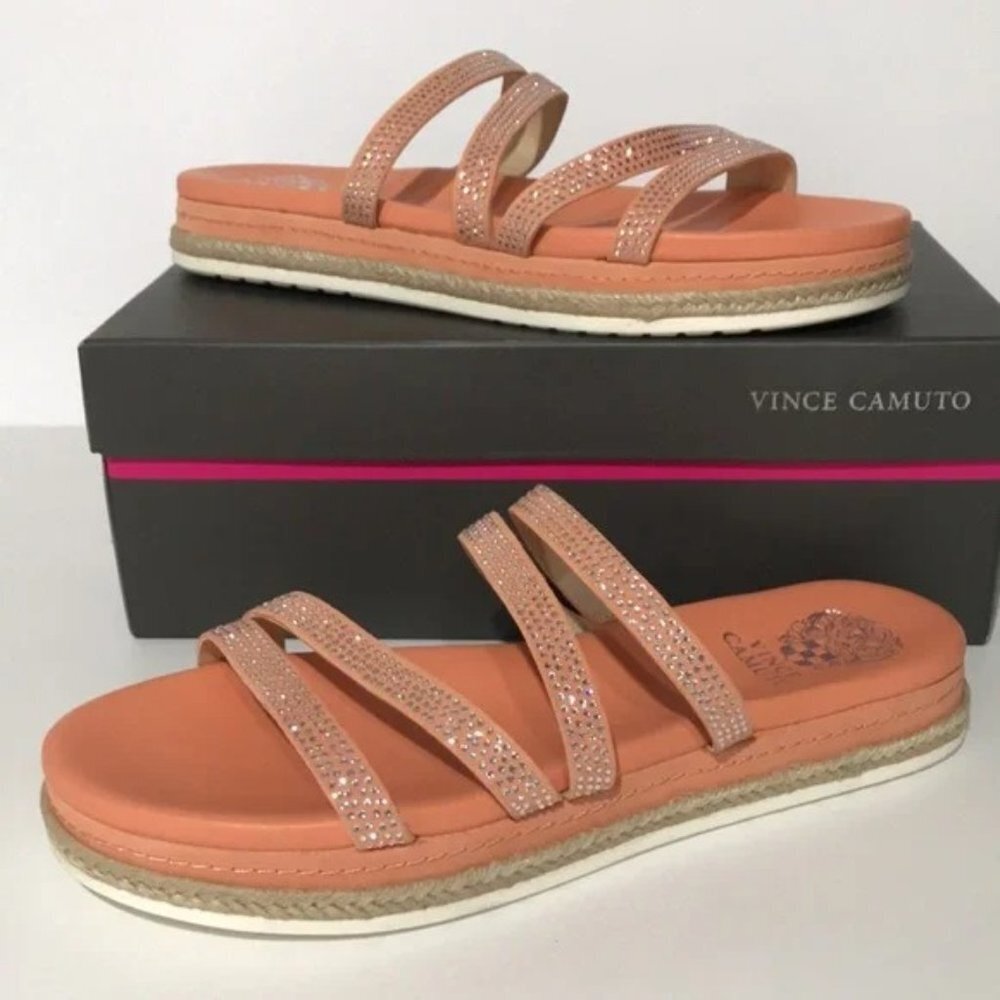 Vince Camuto Strappy Slide Sandals